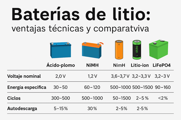 Tecnologías de almacenamiento de energía