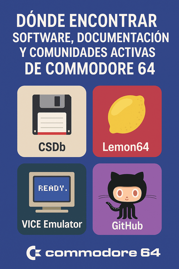 El Commodore 64 no solo fue un ícono del pasado: sigue siendo una plataforma creativa en constante movimiento. Gracias a la pasión de su comunidad, puedes aprender a programar, crear música, hacer arte en píxeles, desarrollar hardware, y compartirlo con miles de entusiastas alrededor del mundo.