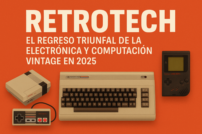 El regreso de las consolas y computadoras retro no es una simple moda: es un fenómeno que en 2025 reúne a miles de personas alrededor del mundo. Descubre por qué estas tecnologías han vuelto con fuerza, qué equipos se han relanzado y cómo se ha transformado en un nuevo movimiento cultural y educativo.