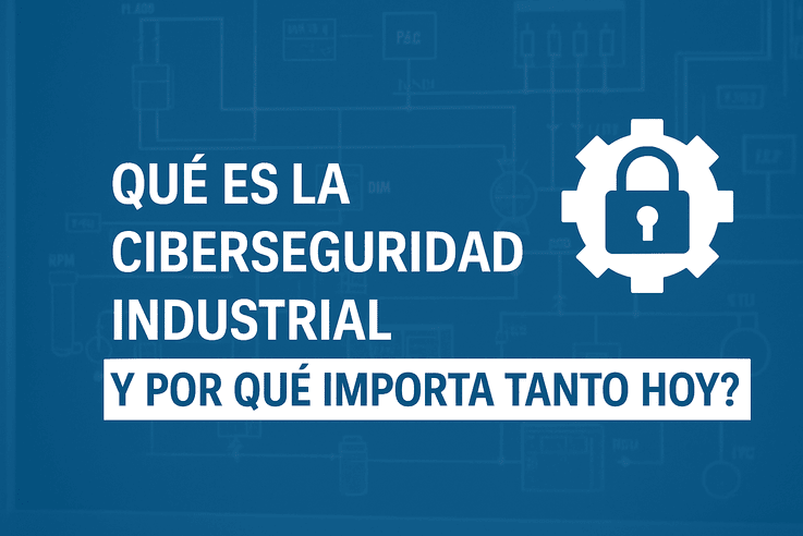Descubre qué es la ciberseguridad industrial y por qué se ha vuelto clave en la protección de sistemas SCADA, PLC y redes OT. En este artículo explicamos las diferencias con la ciberseguridad tradicional, los riesgos actuales y por qué todo técnico debería empezar a aprender sobre este tema hoy mismo.